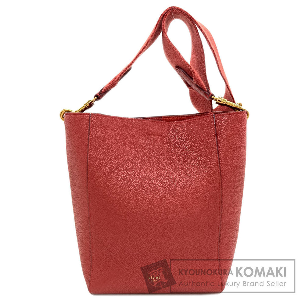 Celine Sangle Bucket Shoulder Bag Calfskin